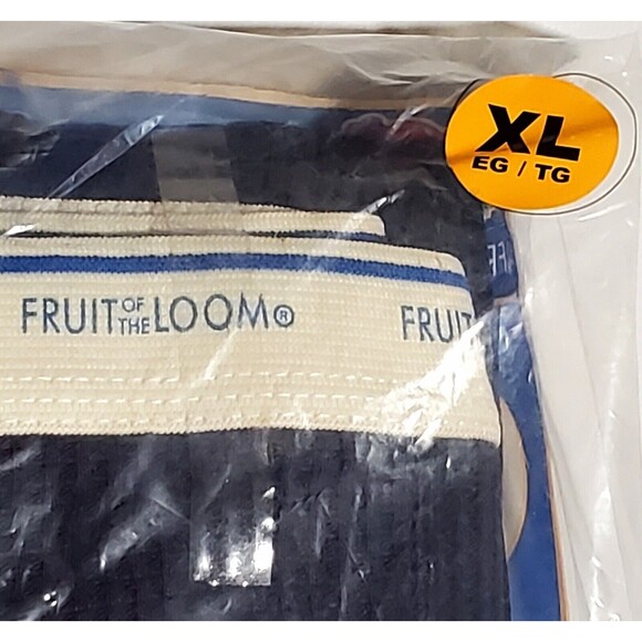 FOTL Mens Thermal Pants Bottoms Navy XL Waffle Fruit Loom Long Johns NOS - Picture 3 of 5